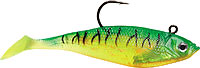Storm Wild Eye Swim Shad 3In 1/4Oz 3Pk Fire Tiger