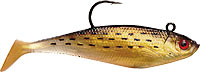 Storm Wild Eye Swim Shad 3In 1/4Oz 3Pk Gold Mull