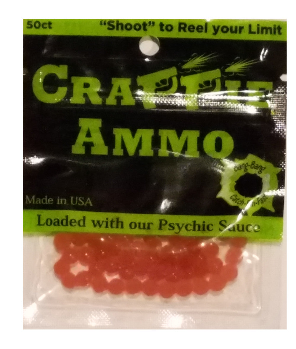 The Crappie Psychic Crappie Ammo 50Bg Earthworm