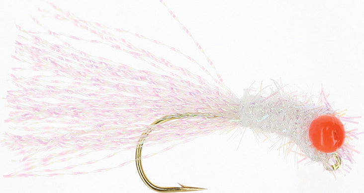 The Crappie Psychic Iddy Biddy Grass Shrimp 1/32Oz 3Pk Wht/Chat/Blk