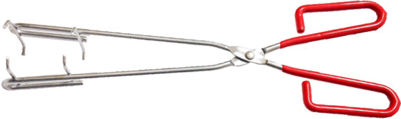 Taitex Stainless Crab Tongs W/Vinyl Grips