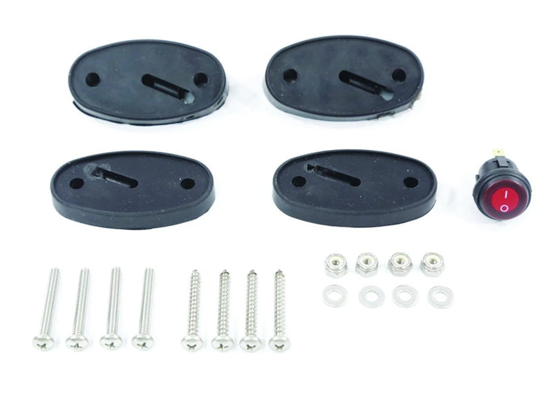 T&H Marine Led Ult/Rock Light 2Pk