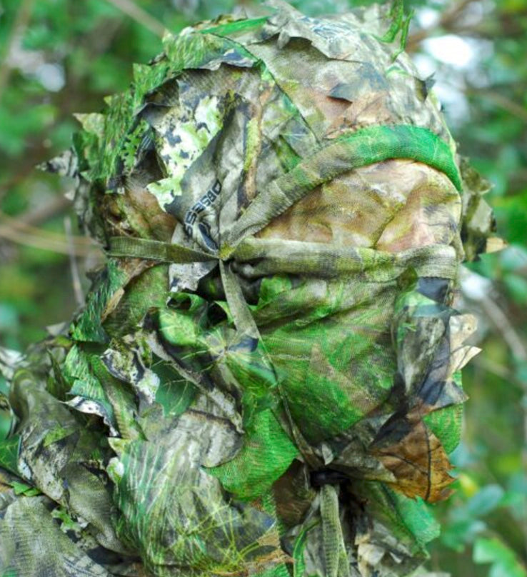 Titan 3D Leafy Face Mask Moc-Dna Camo 1Sz