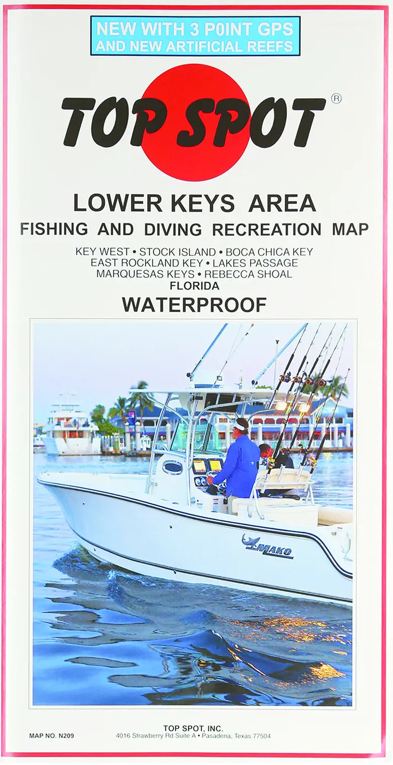 Top Spot Fishing Map