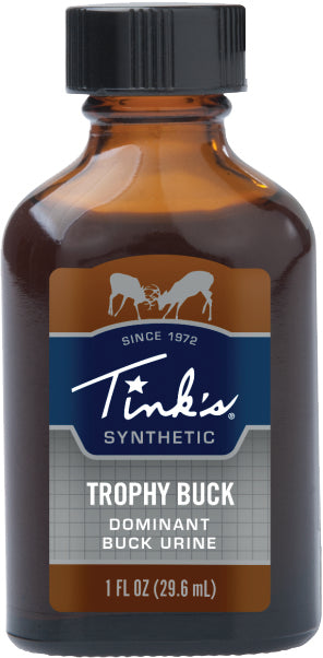 Tinks Synthetic Trophy Buck 1Oz Glass Bottle