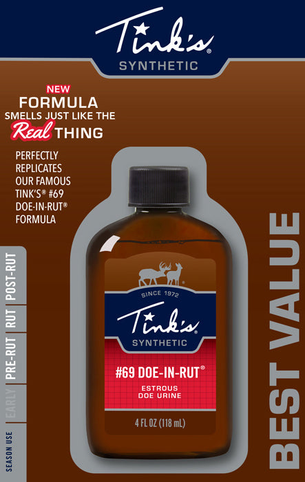 Tinks #69 Synthetic Doe N Rut 4Oz Bottle