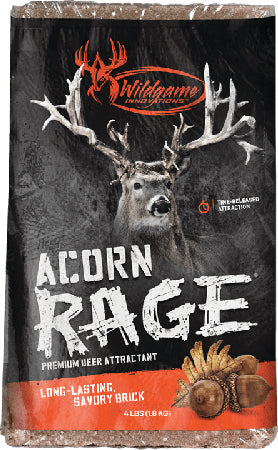 Wildgame Acorn Rage Salt Block 4Lb 6Cs