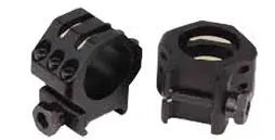 Weaver Tactical Rings High Matte Blk 30mm