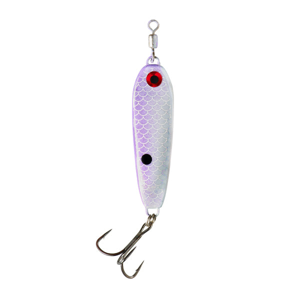 War Eagle Jigging Spoon 1.75In 1/2Oz 2Pk Purp Shd