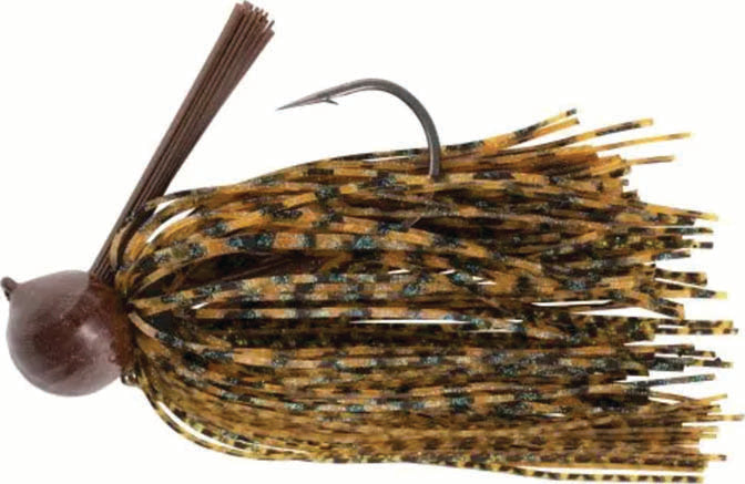 War Eagle Pro Football Jig 1/2Oz 3D Green Pmpkin
