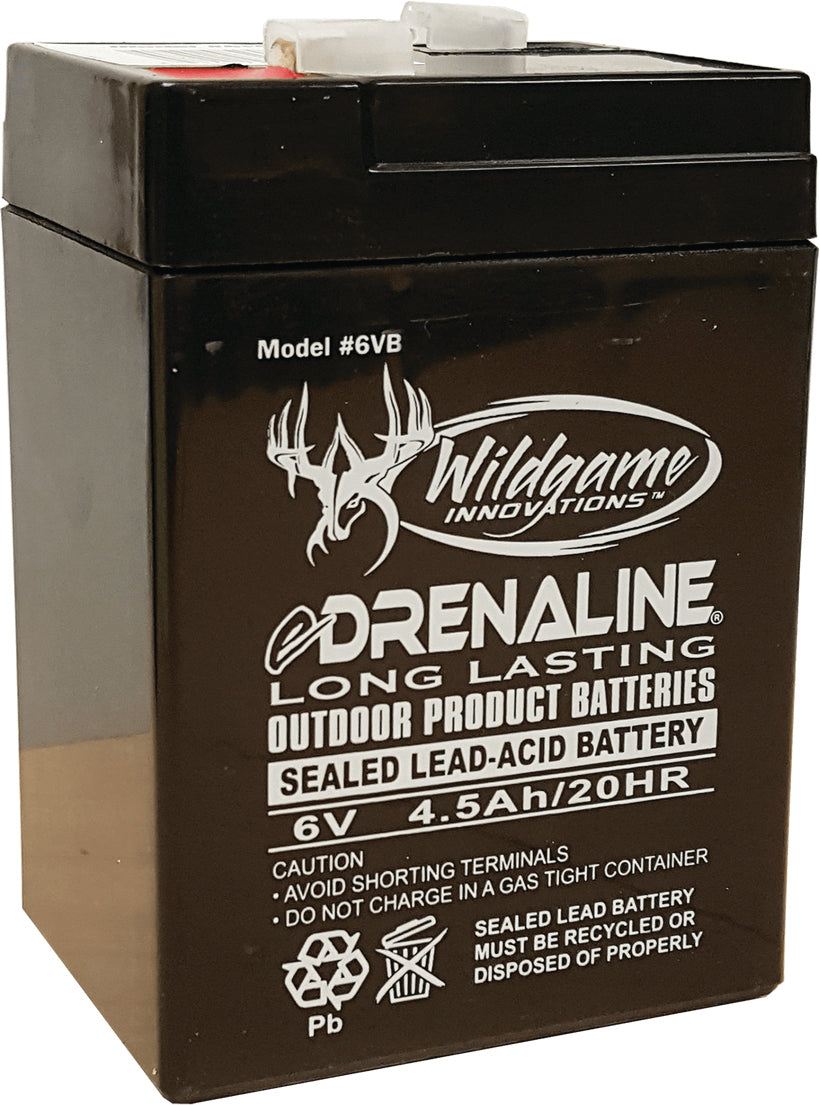 Wildgame Rechargeable Battery 6V W/Clip Top