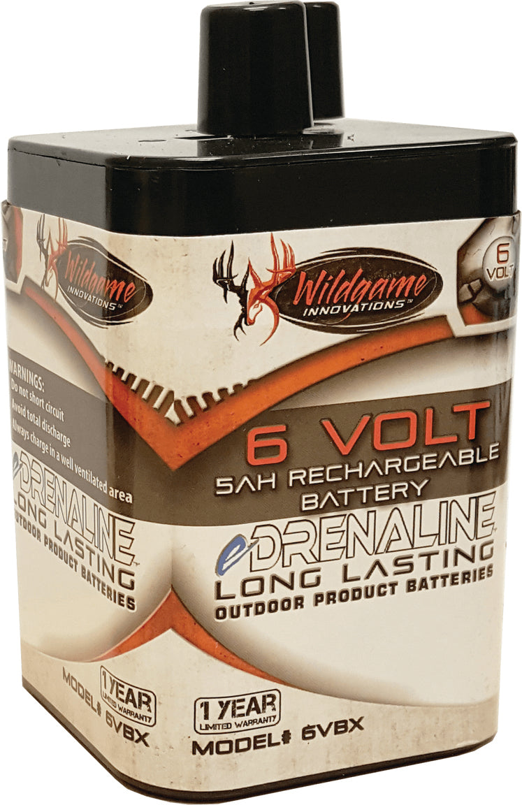 Wildgame Rechargeable Battery 6V W/Spring Top