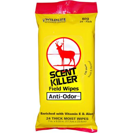 Wildlife Research Field Wipes 24Pk Gold