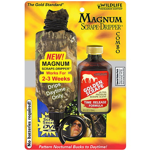 Wildlife Research Mag Scrape Dripper Combo W/4Oz Golden Scrape