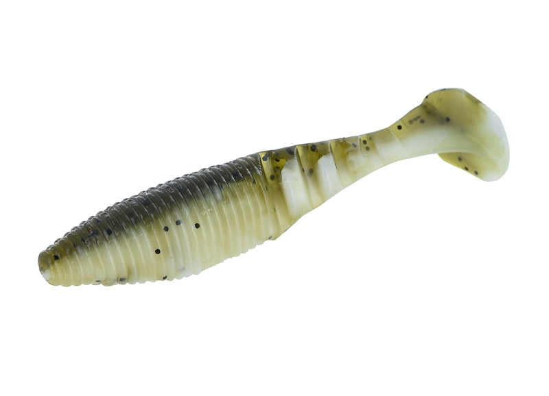 Yamamoto Swimming Zako 4In 5Bg Grn Pump/Wht Lam