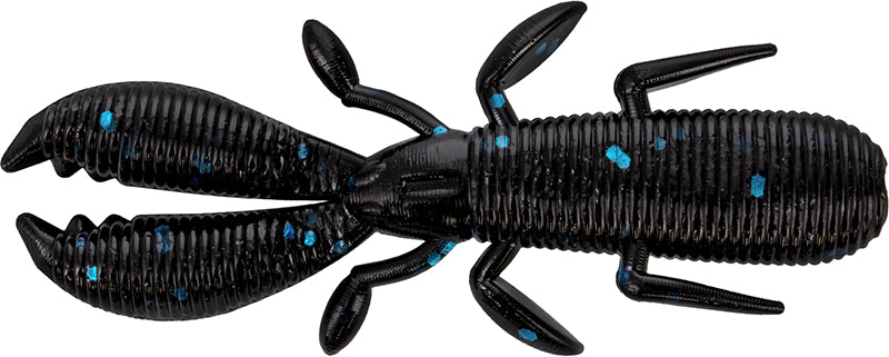 Yamamoto Covert Craw 2.5In 10Pk Blk W/Lrg Blu