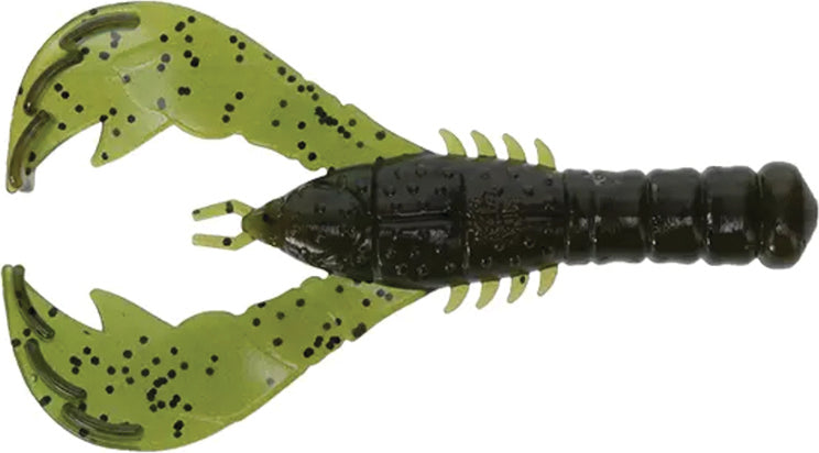 Yamamoto Yama Craw 4In 6Bg  Grn Pmp/Wtr Lam