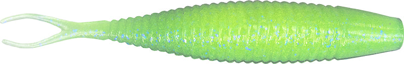 Yamamoto Scope Shad 4In 6Pk Chartreuse/Elect