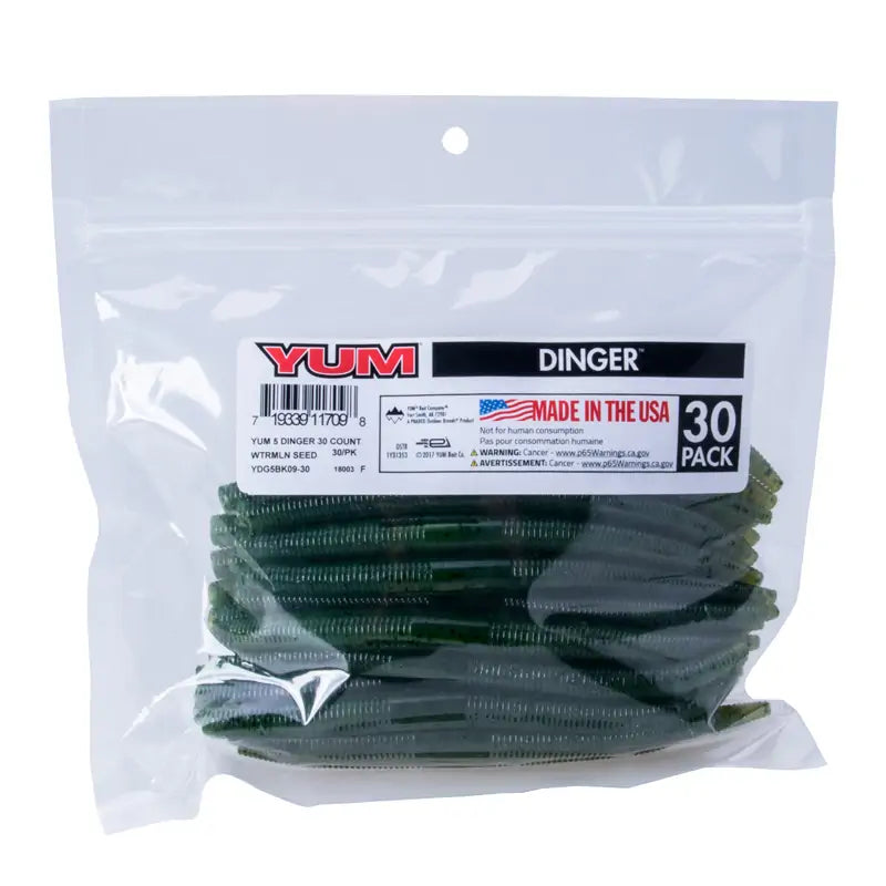 Yum Dinger Worm Bulk Pack - 30 per bag