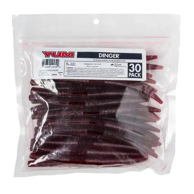 Yum Dinger Worm Bulk Pack - 30 per bag