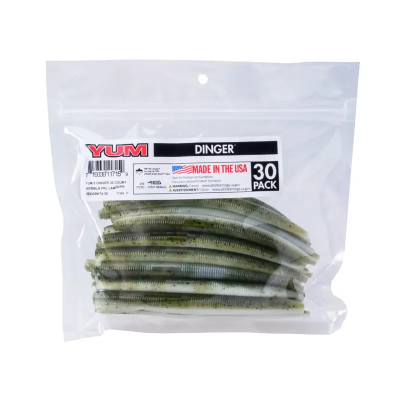 Yum Dinger Worm Bulk Pack - 30 per bag