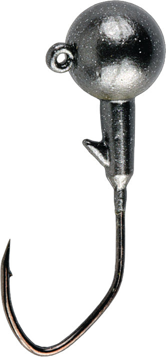 Yum Ff Sonar Jighead 1/8Oz 3Pk Smoke