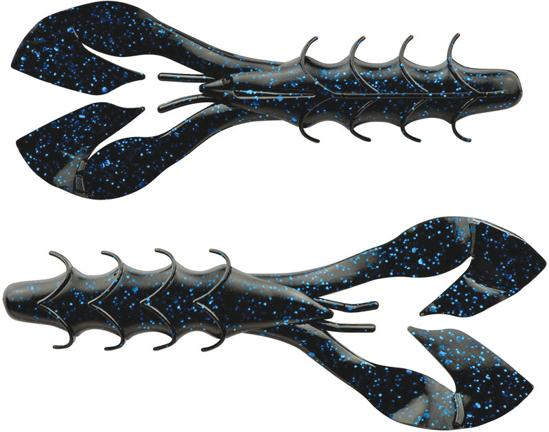 Yum Spine Craw 3.75In 8Bg Black/Blu Flk