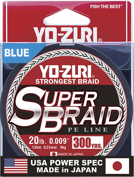 Yo-Zuri Superbraid Line Dark Green 20Lb 300Yd