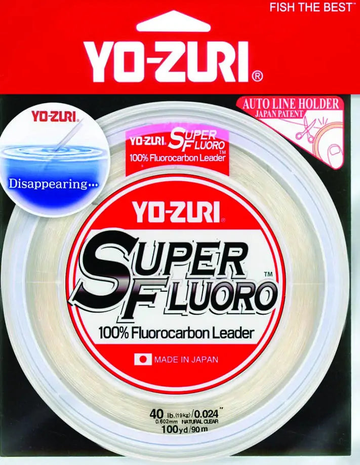 Yo-Zuri Superfluoro Leader Natural Clear