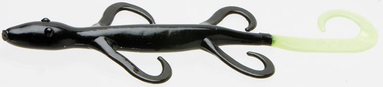 Zoom Original Lizard 6In 9Bg Black/Chart Tail