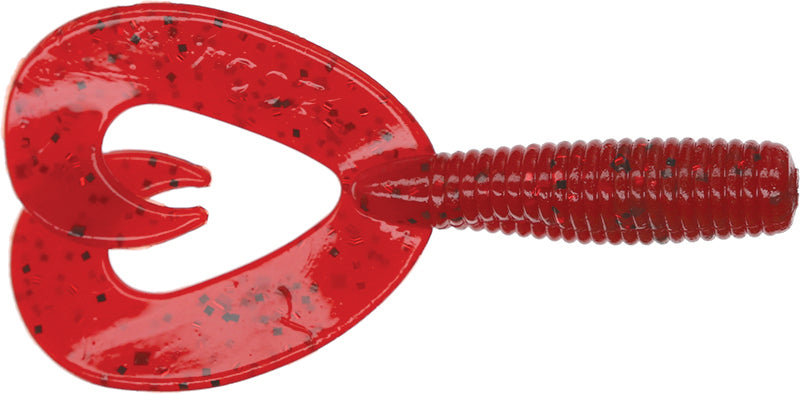 Zoom Fat Albert Twin Grub 3.5In 10Bg Ruby Red