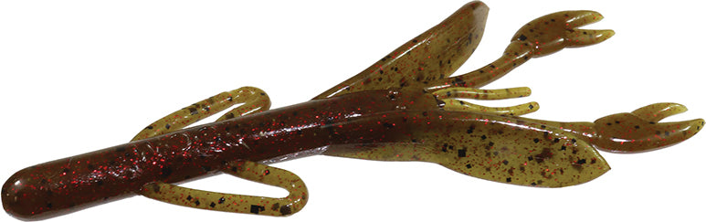 Zoom Brush Craw 5.5In 8Bg Grn Pump/Red