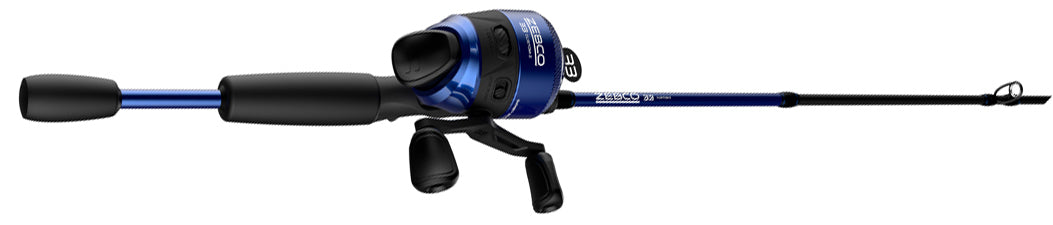 Zebco Premount 33 Custom Combo Spincast Blue 6Ft M 2Pc