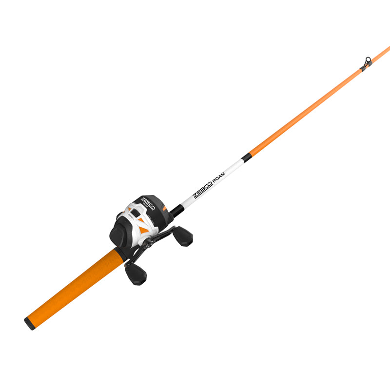 Zebco Roam Combo Spincast 6Ft 2Pc M Ornge