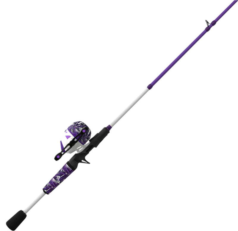 Zebco Roam Combo Spincast 6Ft 2Pc M Purpl