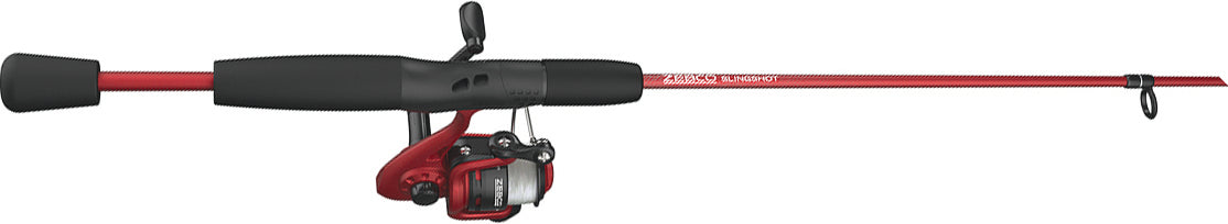 Zebco Slingshot Combo-Red Spinning 5Ft 6In Ml 2Pc
