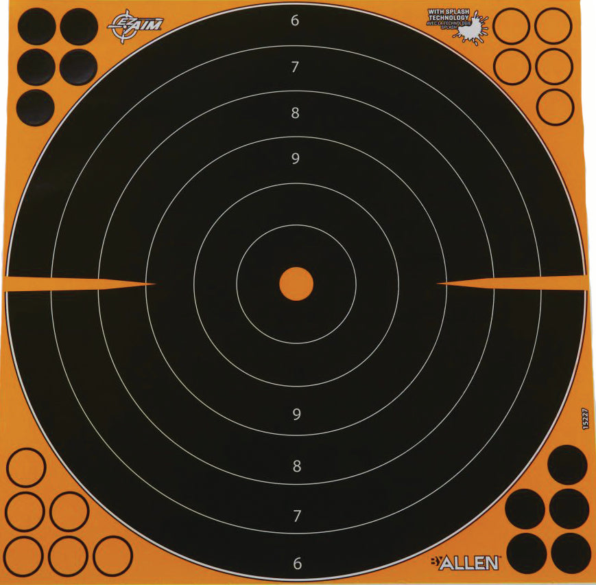 Allen Adhesive Sight-In Target Splash 16In 1Dot 5Pk