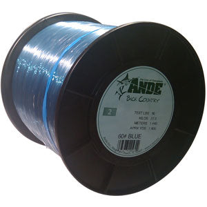 Ande Back Country Mono Line Blue 2Lb 40# 2600Yd