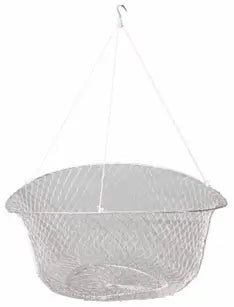 American Maple Two Ring Wire Crab Net 18In Top 8In Bottom
