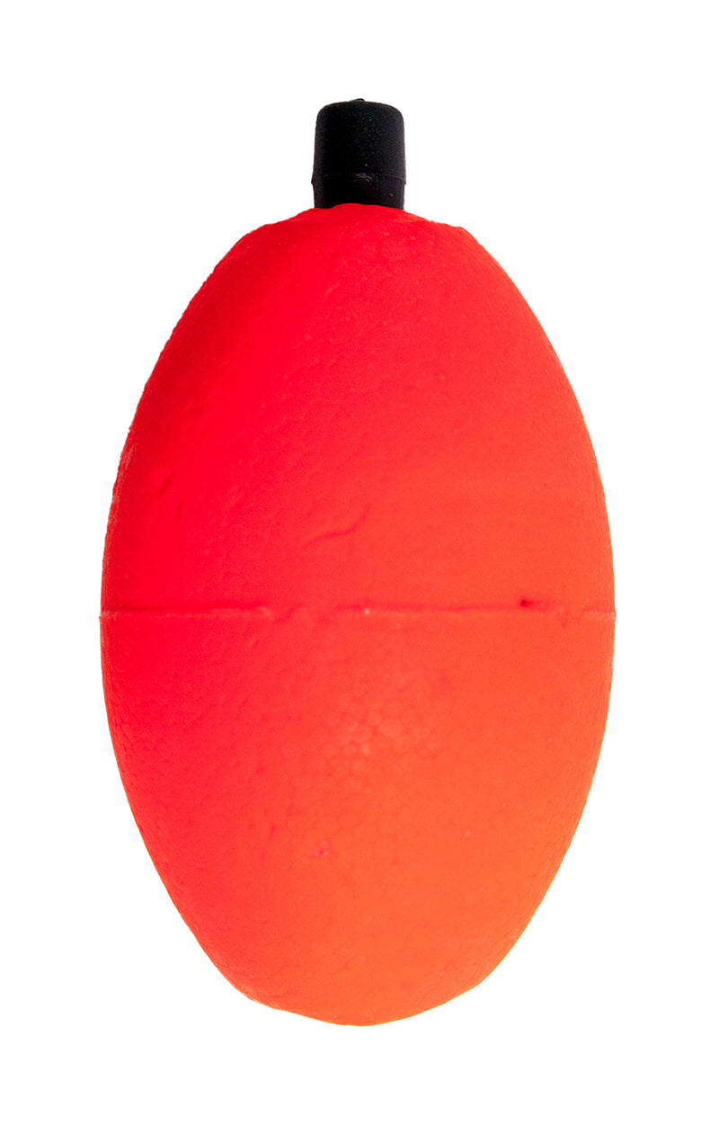 Betts Oval Foam Float W/Peg 2In Red 100Bg