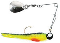 Betts Split Tail Spin-Nickel - 1/8 oz