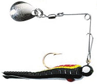 Betts Split Tail Spin-Nickel - 1/8 oz