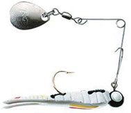 Betts Split Tail Spin-Nickel - 1/8 oz
