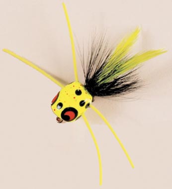Betts Frugal Frog Popper Sz10 Chartreuse