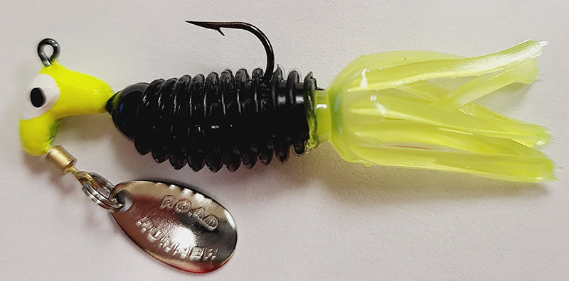 Blakemore Crappie Tamer Road Runnr 1/16Oz Chart/Blk/Chart
