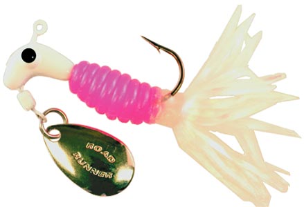 Blakemore Crappie Tamer Road Runnr 1/16Oz Pink/White