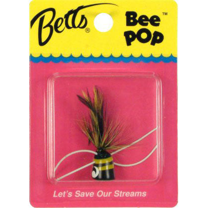 Betts Bee Pop Popper Sz8 Black