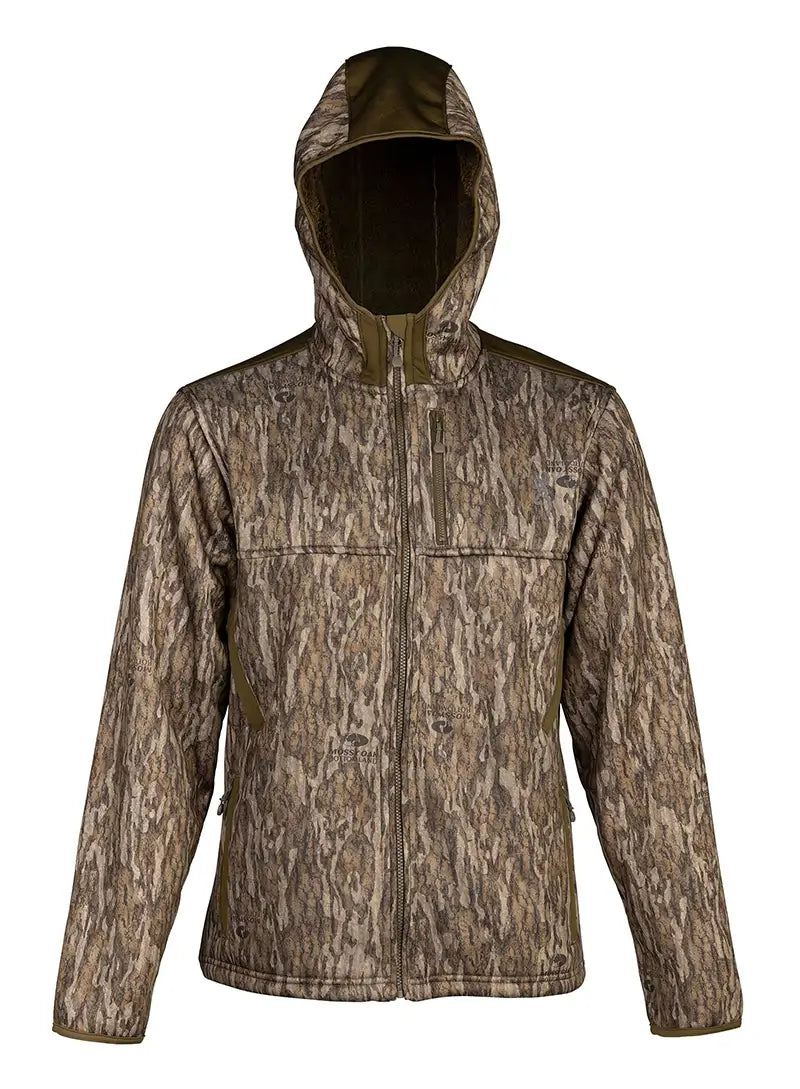 Browning High Pile Hooded Jacket Fleece Mobl