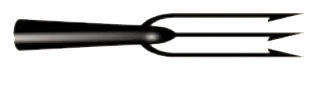 B&M Fish/Frog Spear 3-Tine 3.5X8.5In