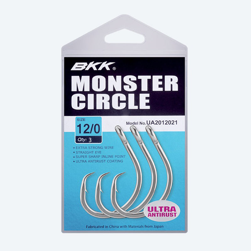 BKK Monster Inln Circle Hook Ultra Antirust 6/0 5Pk